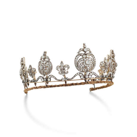 LATE 19TH CENTURY DIAMOND TIARA - Foto 3