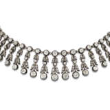LATE 19TH CENTURY DIAMOND FRINGE NECKLACE - Foto 2