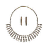 LATE 19TH CENTURY DIAMOND FRINGE NECKLACE - Foto 4
