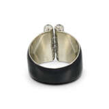 CARTIER ART DECO LACQUER AND DIAMOND RING - photo 3