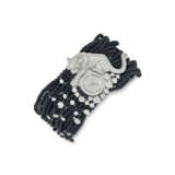 CARTIER ONYX AND DIAMOND 'PANTHÈRE' HIGH JEWELLERY BRACELET/WATCH - photo 2