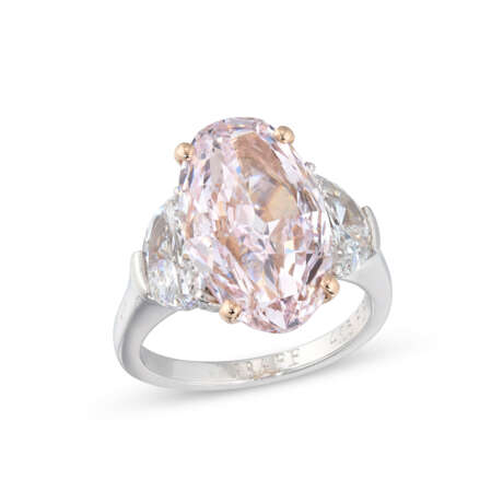 GRAFF LIGHT PINK DIAMOND AND DIAMOND RING - photo 1
