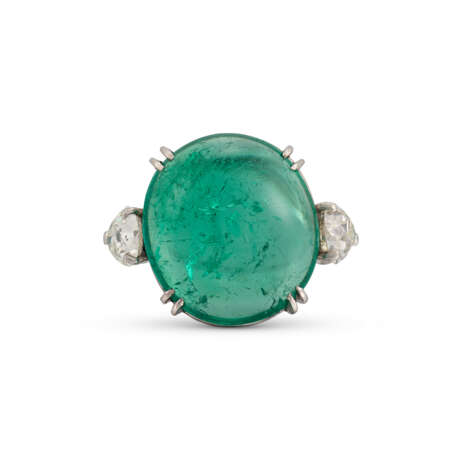 EMERALD AND DIAMOND RING - Foto 2
