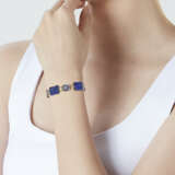 CARTIER LAPIS LAZULI, ENAMEL AND SEED PEARL BRACELET - photo 3