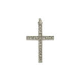 DIAMOND COCKTAIL WATCH AND A DIAMOND CROSS PENDANT, FIRST HALF OF THE 20TH CENTURY - photo 3