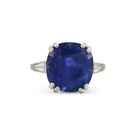MONTURE BOUCHERON SAPPHIRE AND DIAMOND RING - photo 2