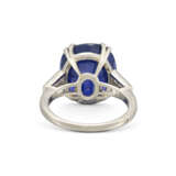 MONTURE BOUCHERON SAPPHIRE AND DIAMOND RING - photo 3