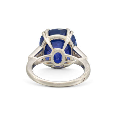 MONTURE BOUCHERON SAPPHIRE AND DIAMOND RING - photo 3