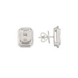 ILLUSION-SET DIAMOND EARRINGS - photo 2