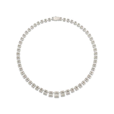 ILLUSION-SET DIAMOND NECKLACE - photo 3