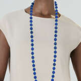 LAPIS LAZULI AND TURQUOISE BEAD NECKLACE - photo 4