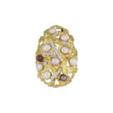 GRIMA CULTURED PEARL AND DIAMOND PENDANT/BROOCH AND NECKLACE - photo 2