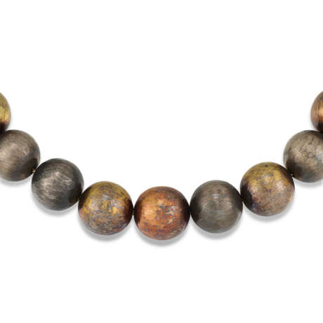 GRIMA VARI-COLOURED BEAD NECKLACE, 1980s - photo 3