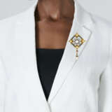 CARLO GIULIANO PEARL, DIAMOND AND ENAMEL RENAISSANCE REVIVAL PENDANT/BROOCH - photo 3