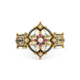 PHILLIPS BROTHERS GEM SET, DIAMOND AND ENAMEL RENAISSANCE REVIVAL BRACELET - photo 3