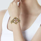 PHILLIPS BROTHERS GEM SET, DIAMOND AND ENAMEL RENAISSANCE REVIVAL BRACELET - photo 5