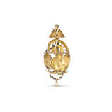 RENAISSANCE REVIVAL PEARL, ENAMEL AND DIAMOND PENDANT/BROOCH AND EARRING SET - photo 3