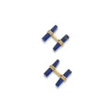 BOUCHERON LAPIS LAZULI CUFFLINKS - photo 1