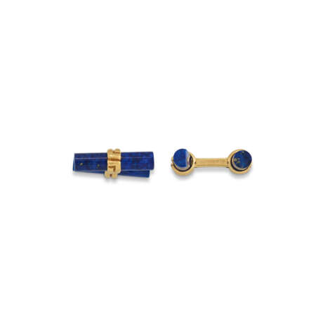 BOUCHERON LAPIS LAZULI CUFFLINKS - photo 2