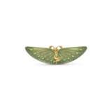 RENÉ LALIQUE ART NOUVEAU ENAMEL 'FAIRY' BROOCH - photo 1