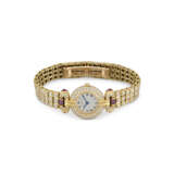 CARTIER TOURMALINE AND DIAMOND 'COLISÉE' WATCH - фото 2