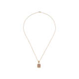 ILLUSION-SET RUBY AND DIAMOND NECKLACE - photo 3