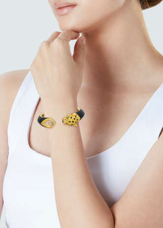 CARTIER HIGH JEWELLERY 'PANTHÈRE MASSAI' WATCH BRACELET - photo 5