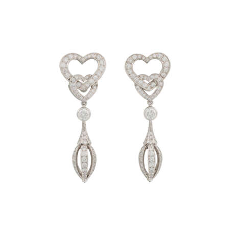 CARTIER DIAMOND EARRINGS - Foto 1