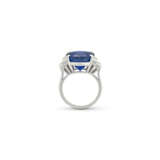 GARRARD SAPPHIRE AND DIAMOND RING - photo 3