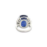 GARRARD SAPPHIRE AND DIAMOND RING - photo 4