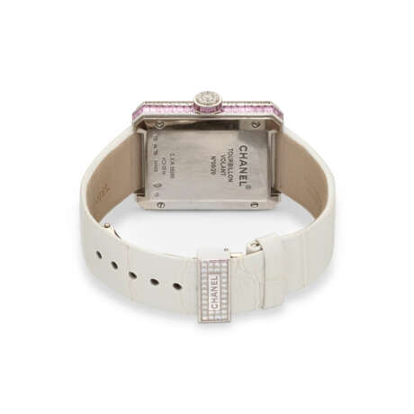 CHANEL PINK SAPPHIRE AND DIAMOND 'PREMIÈRE FLYING TOURBILLON' WATCH - photo 3
