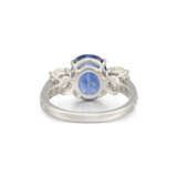 SAPPHIRE AND DIAMOND RING - photo 3
