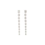 ILLUSION-SET DIAMOND EARRINGS - photo 1