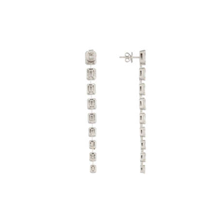 ILLUSION-SET DIAMOND EARRINGS - photo 2