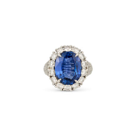 SAPPHIRE AND DIAMOND RING - Foto 2