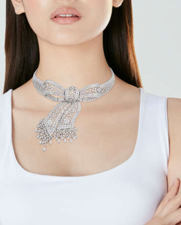 DIAMOND CHOKER NECKLACE - фото 4