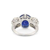 SAPPHIRE AND DIAMOND RING - фото 3