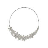 MID 20TH CENTURY DIAMOND FLOWER NECKLACE - photo 1
