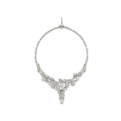 MID 20TH CENTURY DIAMOND NECKLACE - photo 1