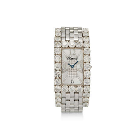 CHOPARD DIAMOND AND WHITE GOLD WATCH, REF. 109284 - photo 1