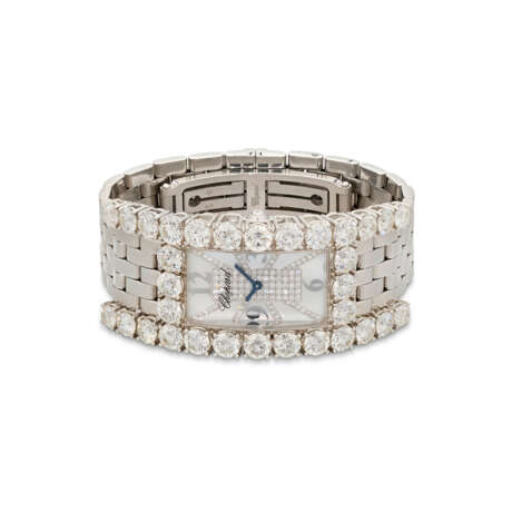 CHOPARD DIAMOND AND WHITE GOLD WATCH, REF. 109284 - photo 2