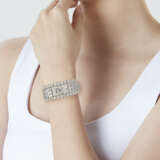CHOPARD DIAMOND AND WHITE GOLD WATCH, REF. 109284 - photo 4