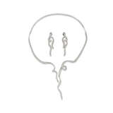 DIOR DIAMOND 'PROVOCANTE' NECKLACE AND EARRING SET - Foto 1