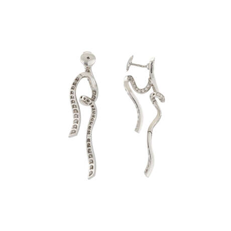 DIOR DIAMOND 'PROVOCANTE' NECKLACE AND EARRING SET - Foto 4
