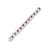 CARTIER RUBY AND DIAMOND BRACELET - photo 1