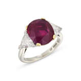 ASPREY & GARRARD RUBY AND DIAMOND RING - photo 1