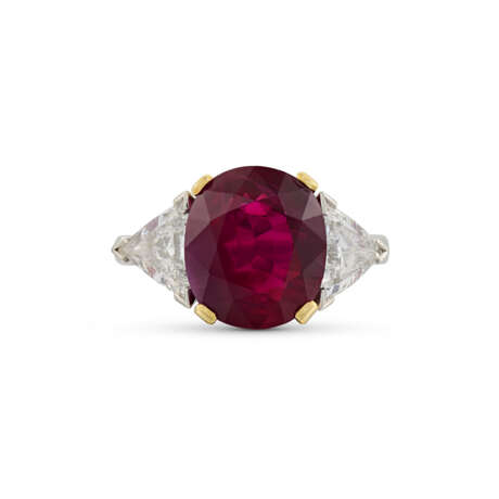 ASPREY & GARRARD RUBY AND DIAMOND RING - photo 2