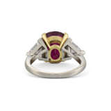 ASPREY & GARRARD RUBY AND DIAMOND RING - photo 3