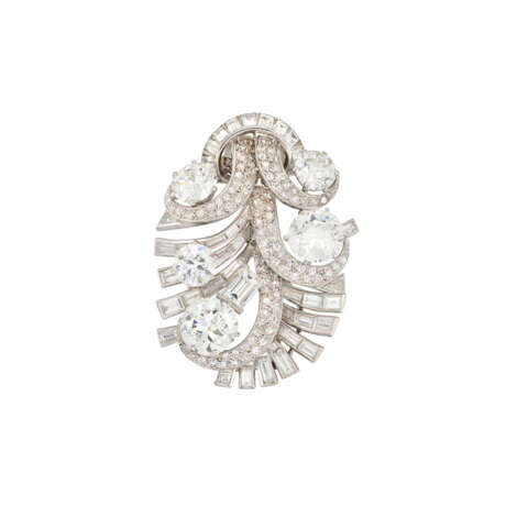 DIAMOND NECKLACE, MID 20TH CENTURY - Foto 3