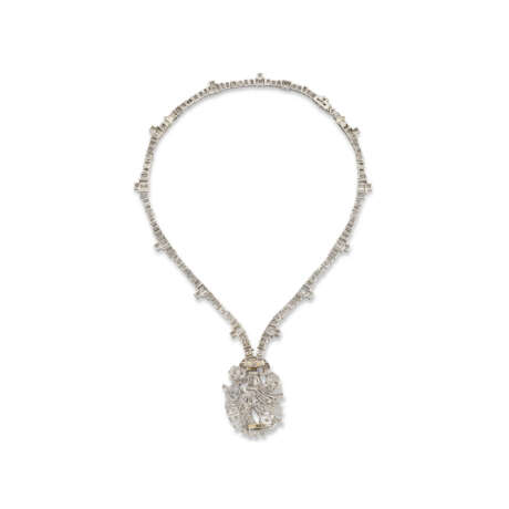 DIAMOND NECKLACE, MID 20TH CENTURY - Foto 6